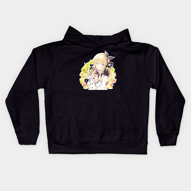 Persia anime Kids Hoodie by Sparkledoom